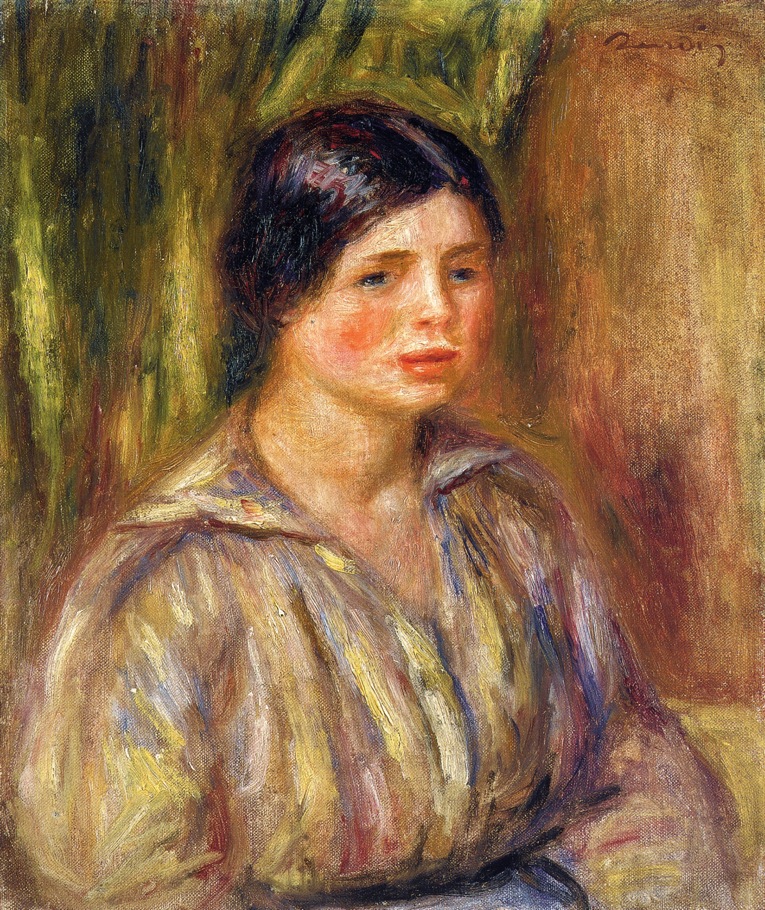 Bust of a young woman 1913